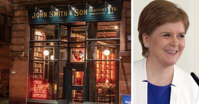 'Amazingly good': Nicola Sturgeon heaps praise on Glasgow's new 'bookshop bar'