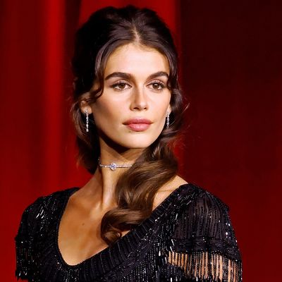 Kaia Gerber Channels Audrey Hepburn in the Most Elegant Vintage Givenchy Couture