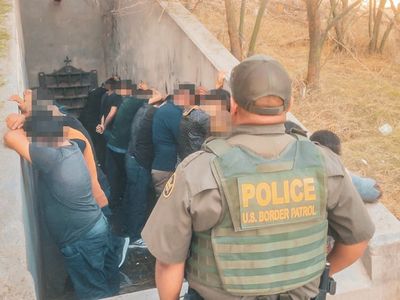 Border Patrol Apprehends 21 Migrants Entering U.S. "Via Storm Drain" in El Paso