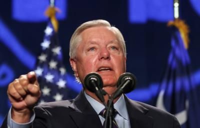 Sen. Graham Defends Trump Amid Controversy, Criticizes Biden-Harris Administration