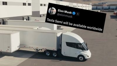 Elon Musk Still Sees The Tesla Semi As A Global Product