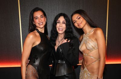 Cher rocks out with Dua Lipa and is honoured by Zendaya at Rock and Roll Hall of Fame induction