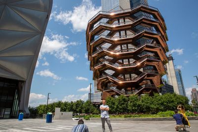 New York tourist sculpture to reopen with safety barriers after series of suicides