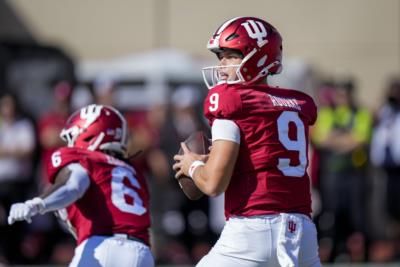 Indiana QB Kurtis Rourke Injured, Misses Second Half