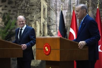 Erdogan And Scholz Discuss Bilateral Issues, Differ On Israel