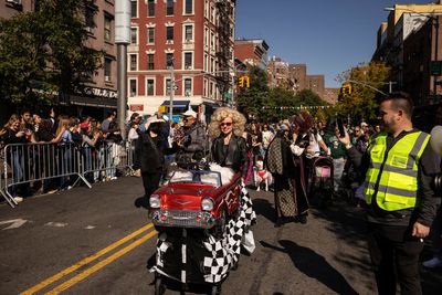 Pups on parade: Dogs dressed to the nines for annual New York City Halloween event