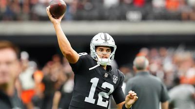 Raiders' Aidan O'Connell Replaced by Gardner Minshew After Suffering Hand Injury