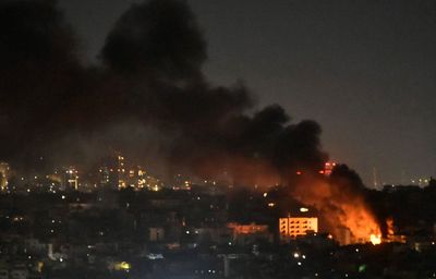 Israel Launches New Wave Of Attacks On Beirut, Says It's Targeting Hezbollah's Funding Arm