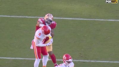 49ers’ Trent Williams Threw an Angry Punch at a Chiefs Player in Retaliation