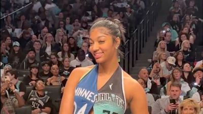 Angel Reese Was Courtside Supporting Both Teams During WNBA Finals Game 5