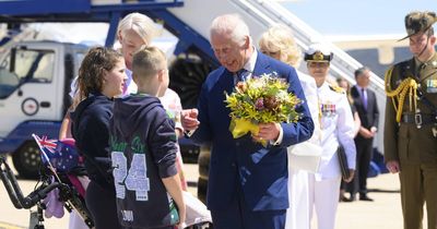 ACT school students meet the King and Queen - sealing a special connection with Bonython Primary