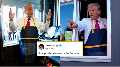 Donald Trump’s McDonald’s Stunt Cops A McRibbing For Being Entirely Fake: ‘The Place Was Closed’