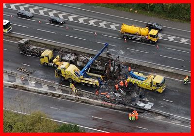 M25 latest LIVE: Motorway reopens after lorry fire but crash causes new Dartford Tunnel closure