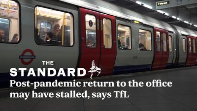 Post-pandemic return of London commuters to the office has stalled, TfL figures suggest