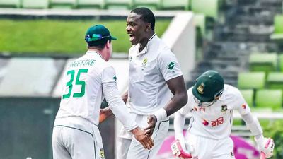 Watch: Kagiso Rabada becomes fastest to complete 300 Test wickets