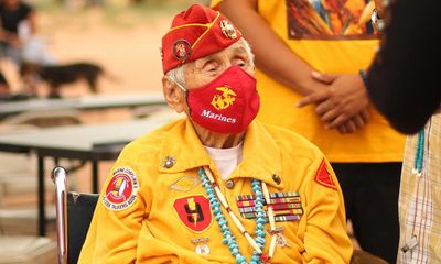 Navajo code talker who helped allies win second world war dies aged 107