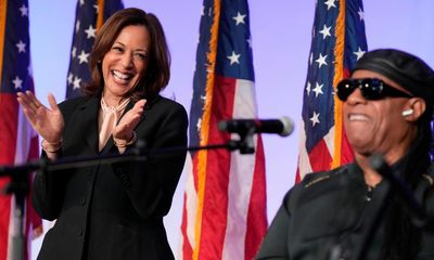 Harris and Cheney talk economy, women’s health and Trump in Michigan campaign event – as it happened