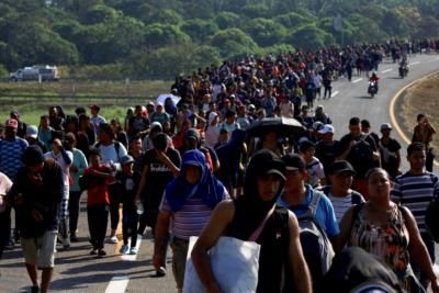 Migrant Caravan Departs Southern Mexico Amid Immigration Concerns