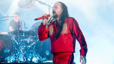 Listen to Korn frontman Jonathan Davis' collaboration with his son Nathan on the gnarly new track Dark Fantasy