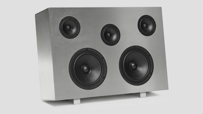 Monolith's stainless steel speaker is very metal