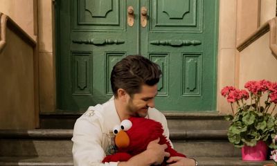 ‘I miss her a lot’: Andrew Garfield telling Elmo about grief was his best work yet