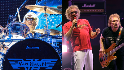 Alex Van Halen on why he was "not interested" joining Sammy Hagar and Michael Anthony on The Best Of All Worlds tour: "They're not doing the band justice"