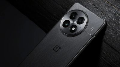 OnePlus 13 leaked in first full marketing image – wood grain and flat sides