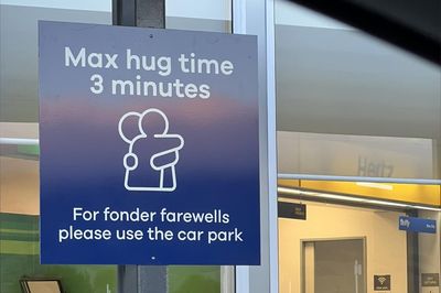 Airport Sets Hard Limit on 'Hug Time,' Tells Passengers to Use Parking Lot If They Need 'Fonder Farewells'