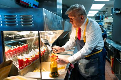 A Look Inside Trump's Carefully Planned McDonald's Shift