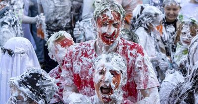 St Andrews students celebrate 'Raisin Monday' in odd tradition