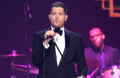 Michael Bublé performing at Royal Sandringham Estate in 2025