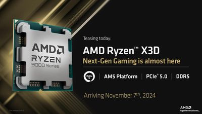 AMD teases Ryzen 9000X3D chip coming November 7, cuts pricing on all other Ryzen 9000 chips