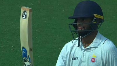 Grown up playing with Rishabh Pant’s kit, Sanat Sangwan helps Delhi secure draw