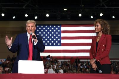 Trump, who constantly mocked Biden’s slip-ups, gets host Sage Steele’s name wrong at town hall