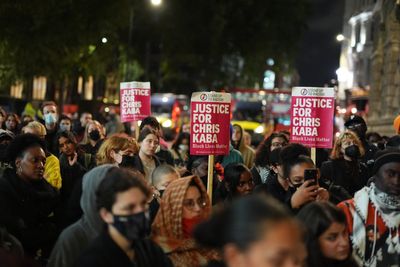 Protesters gather after Met police marksman cleared of Chris Kaba murder