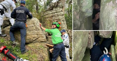 7-hour ordeal: woman trapped down rock crevice in the Hunter Valley