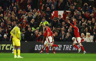 Nottingham Forest 1-0 Crystal Palace: Nightmare start to Premier League season continues for Eagles