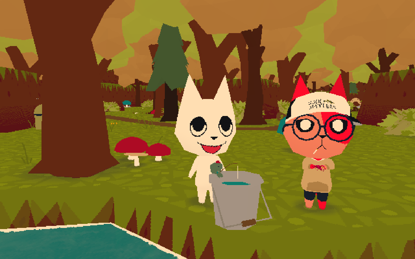 I played a popular new social fishing game on Steam…