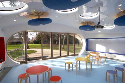 School's out! Classroom designed by Stirling Prize winners up for sale