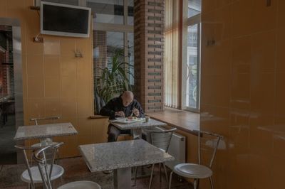 Frontline Ukraine Cafe Offers Glimpse Of Normality As War Rages