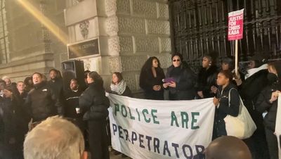 Chris Kaba’s family lead protests outside Old Bailey after Met Police officer cleared of his murder