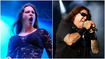 "I don't wanna say the word 'ballad' but we wrote a slower song." Nightwish singer Floor Jansen is teaming up with thrash legends Testament on their new album