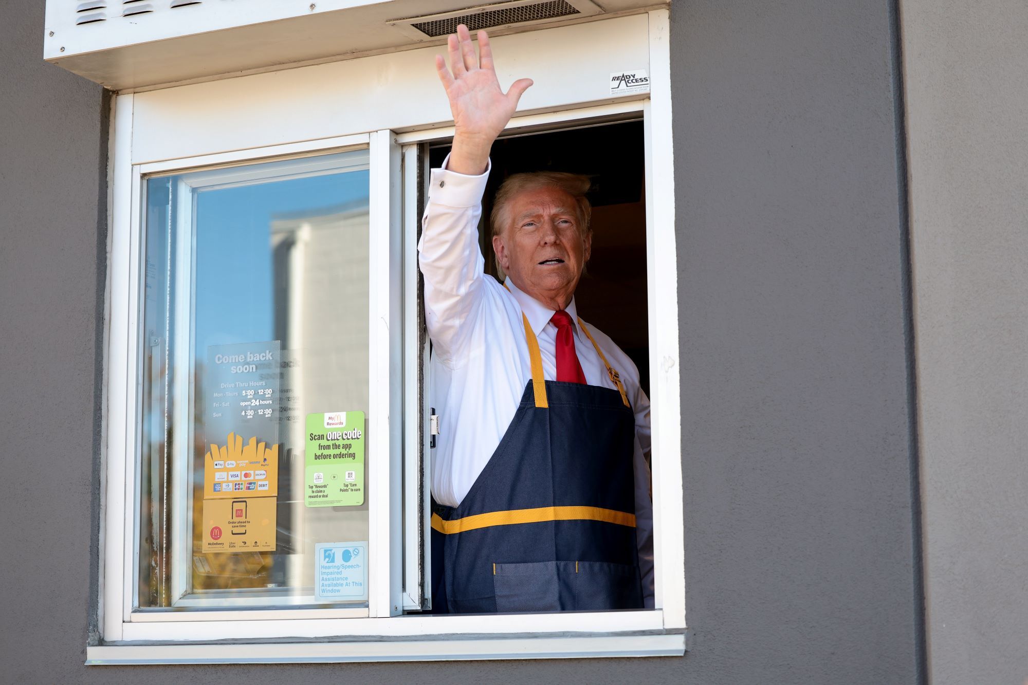 McDonald's Distances Itself From Trump Stunt: 'We Are…