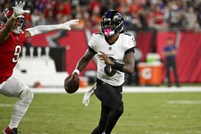 Lamar Jackson Leads Ravens To Victory Over Buccaneers