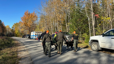 Maine hiker, 72, lost in woods for 4 days may have been kept alive by dog as husband dies