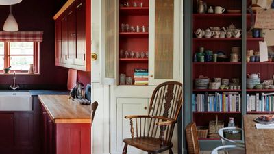 Farrow & Ball's 60-second kitchen color scheme proves 'unexpected red' is here to stay for 2025 – 3 paint colors to recreate the look