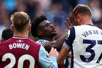 Mohammed Kudus: West Ham star hit with FA charge after Tottenham derby meltdown