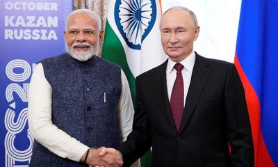 Putin returns to world stage hosting 36 leaders at Brics summit in Russia