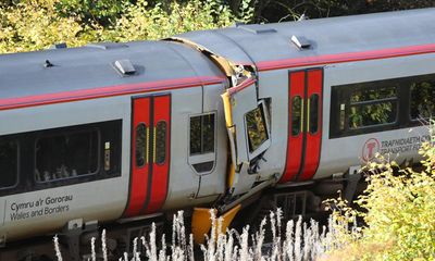 Train involved in fatal crash in Wales ‘entered wheel slide when braking’