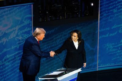 Donald Trump is eking ahead in the polls as the 'excitement's over' for Kamala Harris